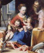 Federico Barocci, The Madonna and Child with Saint Joseph and the Infant Baptist